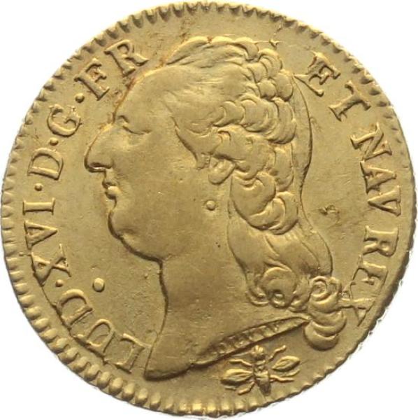 Frankreich 1 Louis D'or 1786 D - Louis XVI. 1774-1793